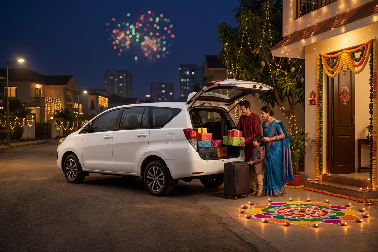 Diwali 2026 Taxi from Dehradun: One-Way Cab to Delhi, NCR & Haridwar - Fares, Dates & Booking Guide