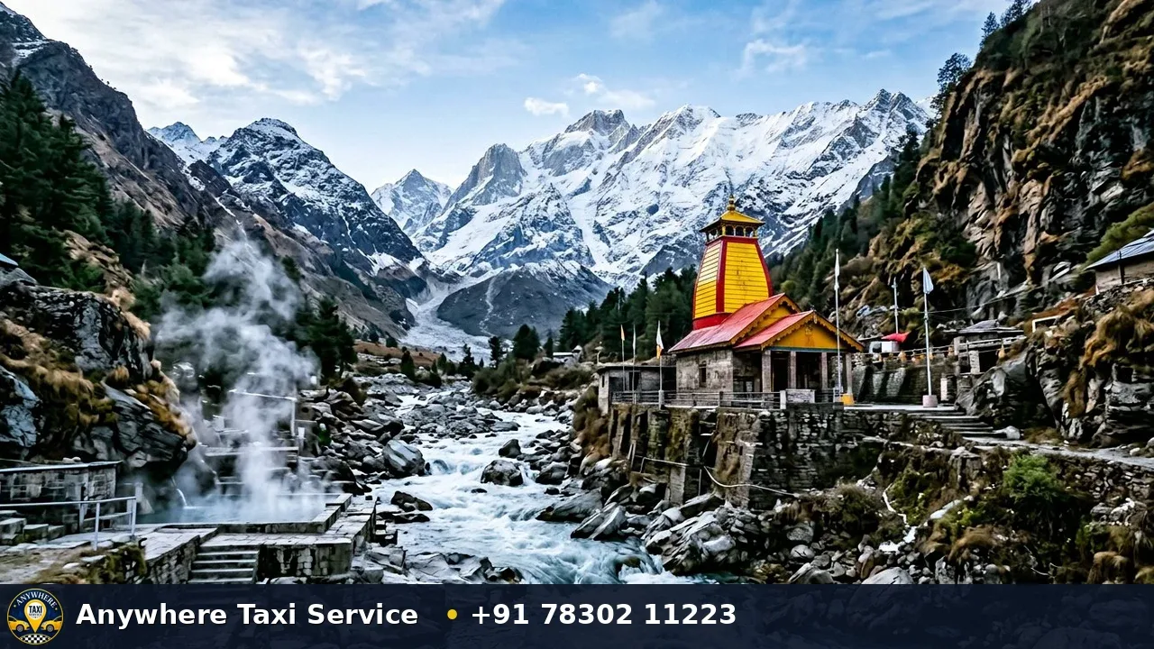 Dehradun to Chardham Taxi Service 2026 - Anywhere Taxi Service, Dehradun