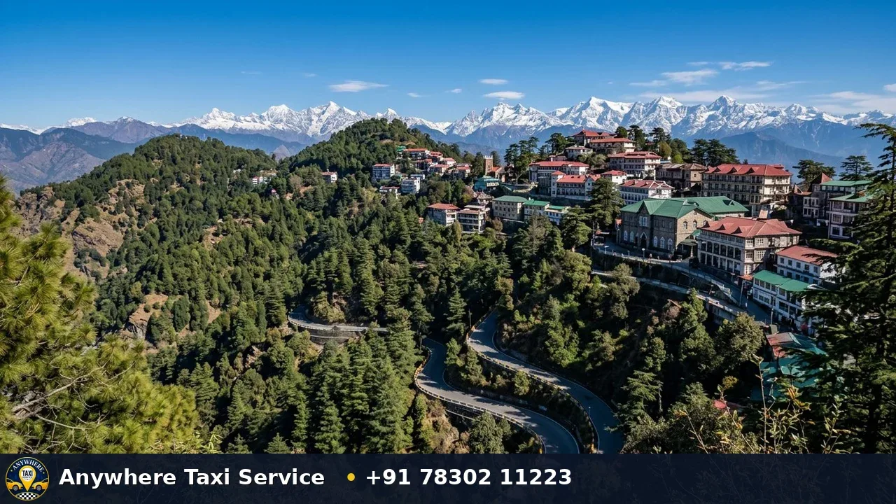 Delhi to Mussoorie Taxi Service 2026 - Anywhere Taxi Service, Dehradun