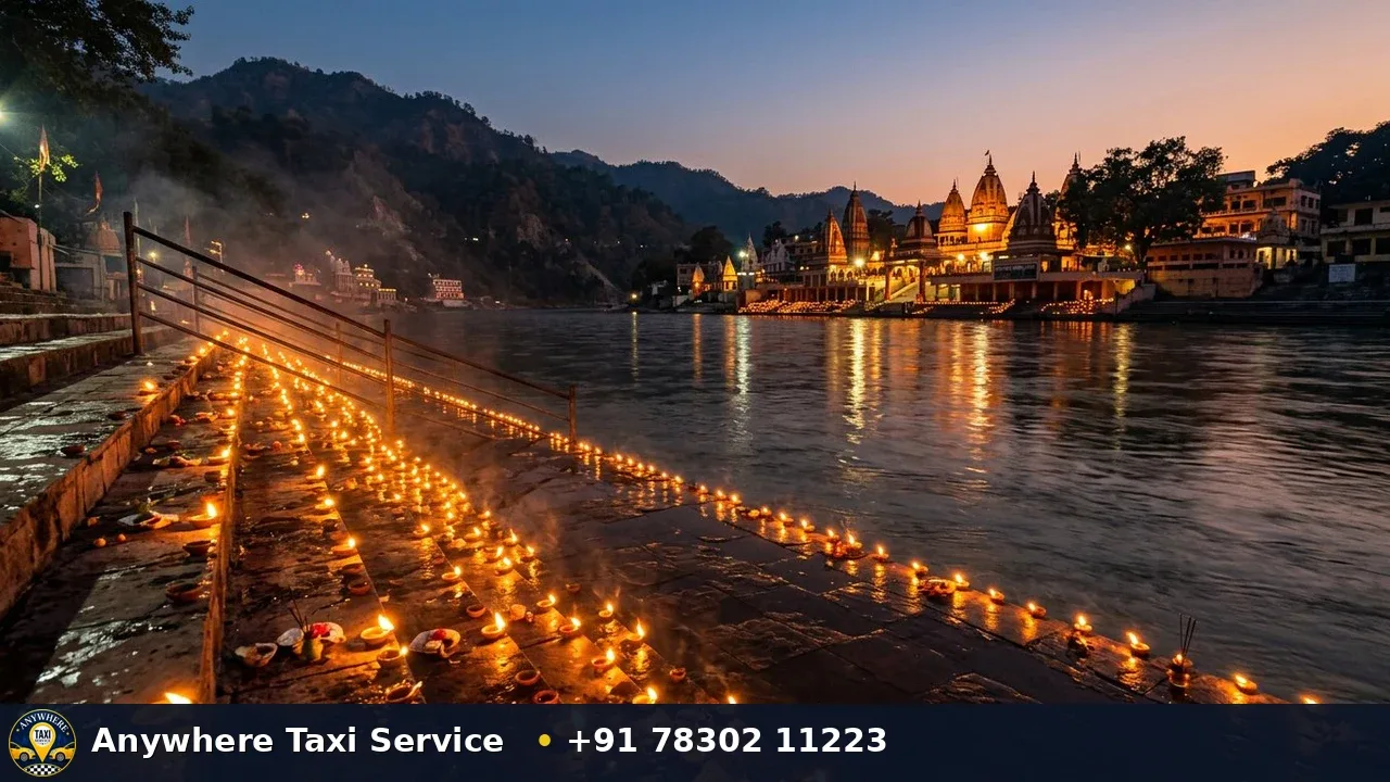 Haridwar to Rishikesh Taxi Service 2026 - Anywhere Taxi Service, Dehradun