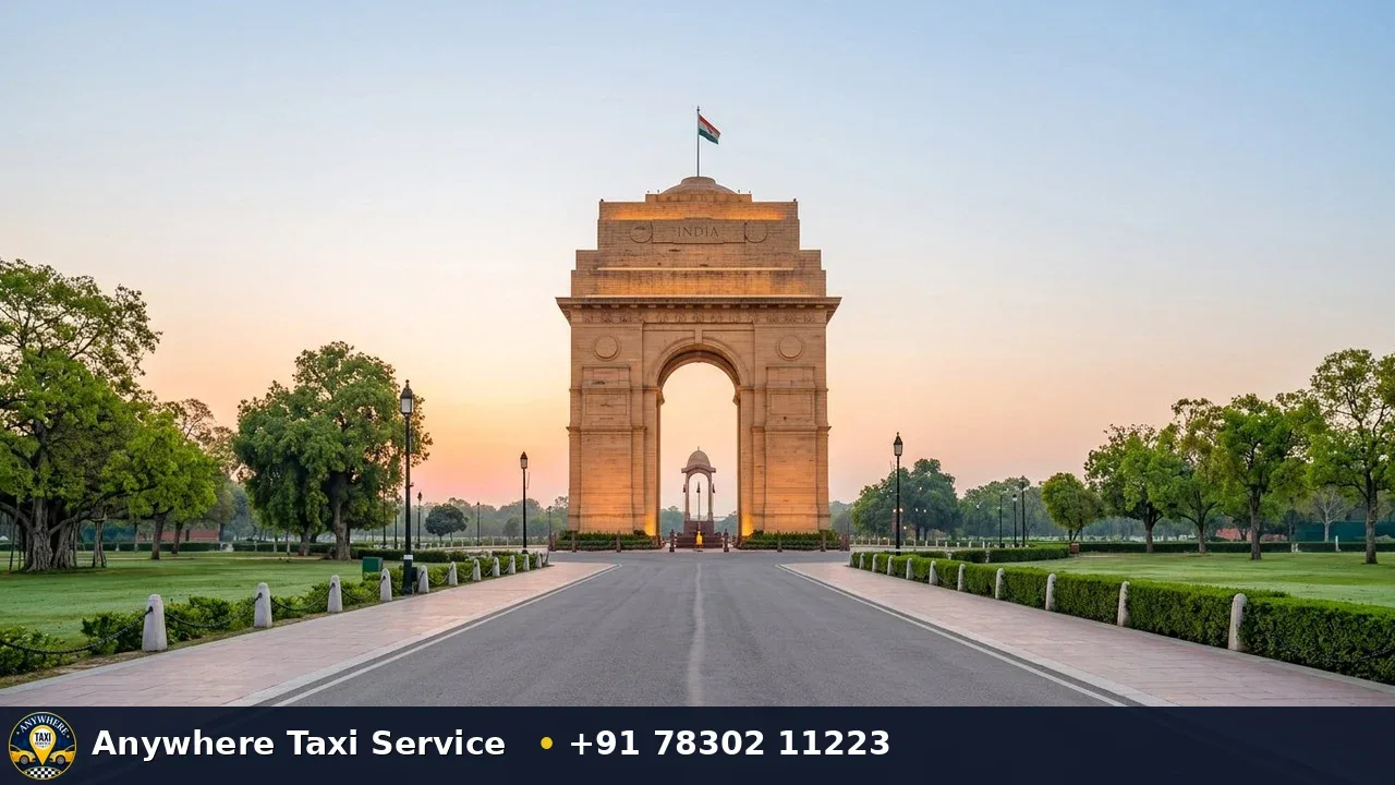 Rishikesh to Delhi Taxi Service - Anywhere Taxi Service, Dehradun