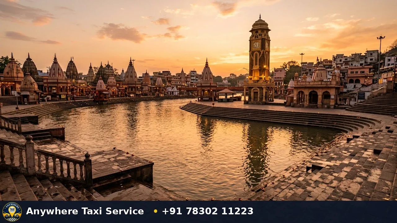 Rishikesh to Haridwar Taxi Service - Anywhere Taxi Service, Dehradun
