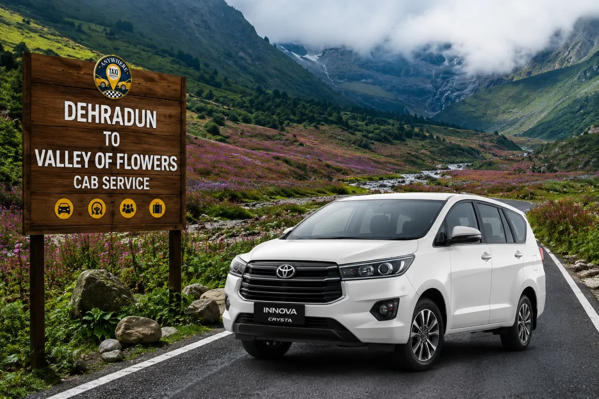 Dehradun to Valley of Flowers cab and tour package
